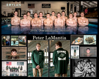 Boylan Boys Swimming Seniors Peter LaMantia