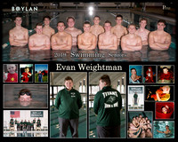 Boylan Boys Swimming Seniors Evan Weightman