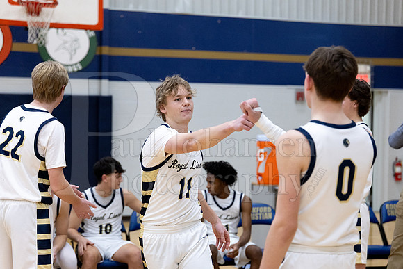 Rockford Christian Boys Varsity Basketball vs Oregon 1-16-2026-0022