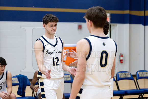 Rockford Christian Boys Varsity Basketball vs Oregon 1-16-2026-0028