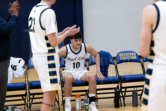 Rockford Christian Boys Varsity Basketball vs Oregon 1-16-2026-0045