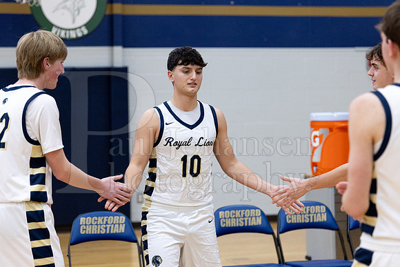 Rockford Christian Boys Varsity Basketball vs Oregon 1-16-2026-0047