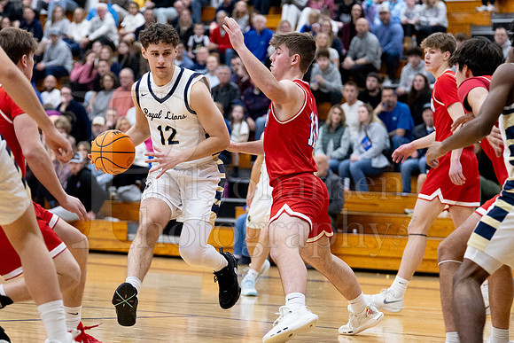 Rockford Christian Boys Varsity Basketball vs Oregon 1-16-2026-0080