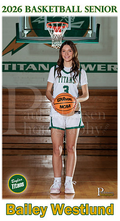 Boylan Boys Basketball Senior Banner 2026 Bailey Westlund