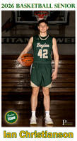 Boylan Boys Basketball Senior Banner 2026 Ian Christianson