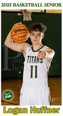 Boylan Basketball Senior 2025 Logan Huffner