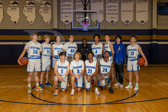 Rockford Christian JV Boys Basketball  Winter 2023-0310