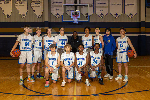 Rockford Christian JV Boys Basketball  Winter 2023-0309
