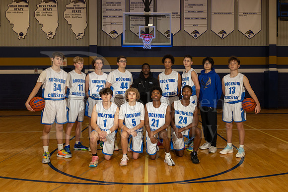 Rockford Christian JV Boys Basketball  Winter 2023-0311