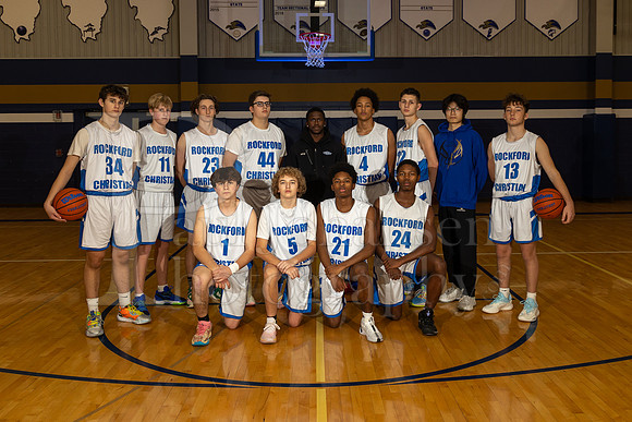 Rockford Christian JV Boys Basketball  Winter 2023-0307