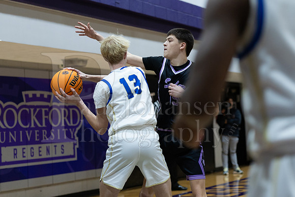 Rockford Christian Boys Varsity Basketball vs Lutheran 1-29-2025-1030