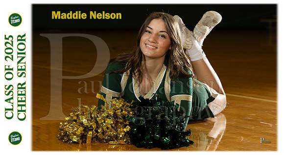 Boylan Senioe Cheer Banner Maddie Nelson