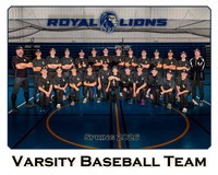 Rockford Christian Boys Varsity Baseball Team, Banners and Individuals Picture Gallery Spring 2026
