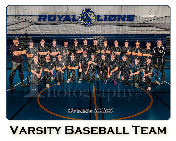 RC Spring 2026 Boys Varsity Baseball Team
