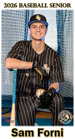 RC Spring 2026 Senior Baseball Banner Sam Forni