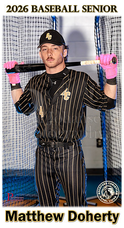 RC Spring 2026 Senior Baseball Banner Matthew Doherty
