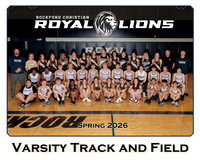 Rockford Christian Varsity Track and Field Team and Individuals Picture Gallery Spring 2026
