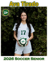 Boylan Girls Soccer Senior 2026 Ava Tirado