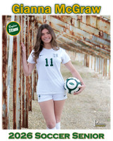 Boylan Girls Soccer Senior 2026 Gianna McGraw