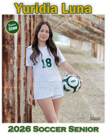 Boylan Girls Soccer Senior 2026 Yuridia Luna