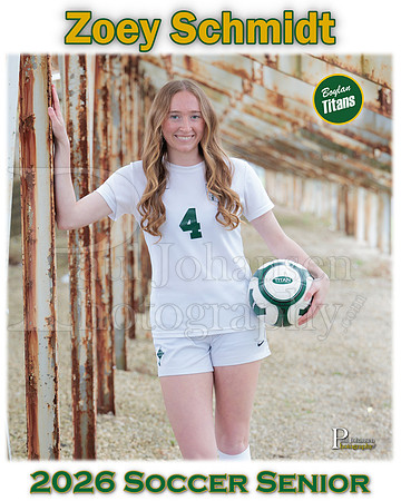 Boylan Girls Soccer Senior 2026 Zoey Schmidt
