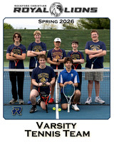 RC Spring 2026 Varsity Boys Tennis Team