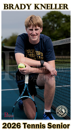 RC Spring 2026 Senior Banner Tennis Brady Kneller