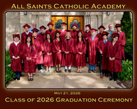All Saints Catholic Academy Graduation 2026 8x10