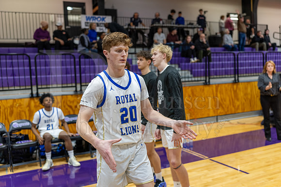 Rockford Christian Boys Varsity Basketball vs Lutheran 1-29-2025-0036