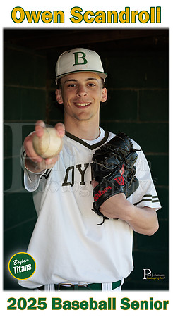 Boylan Baseball Senior 2025 Owen Scandroli