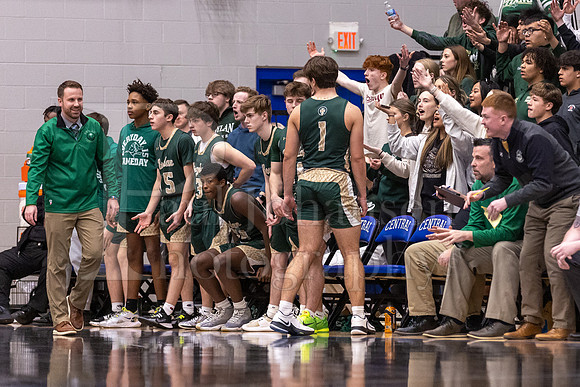 Boylan Boys Varsity Basketball vs  Burlington Central 3-1-2023-0313