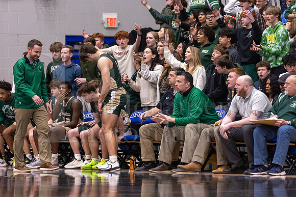 Boylan Boys Varsity Basketball vs  Burlington Central 3-1-2023-0314