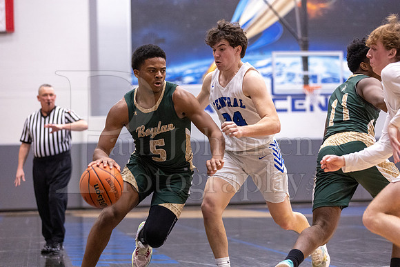 Boylan Boys Varsity Basketball vs  Burlington Central 3-1-2023-0352
