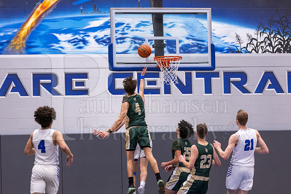 Boylan Boys Varsity Basketball vs  Burlington Central 3-1-2023-0395