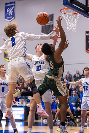 Boylan Boys Varsity Basketball vs  Burlington Central 3-1-2023-0415