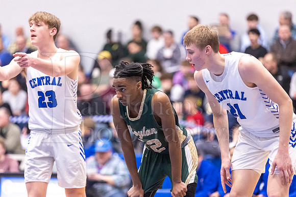 Boylan Boys Varsity Basketball vs  Burlington Central 3-1-2023-0421