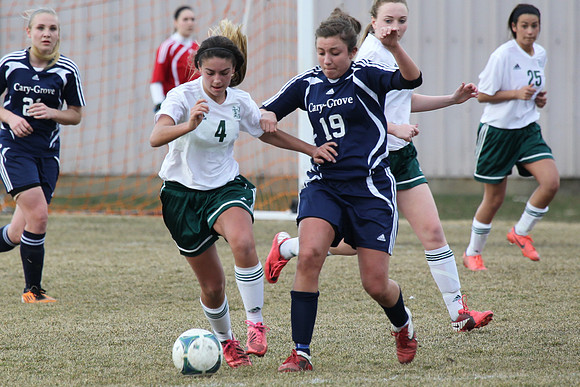 Boylan Girls JV Soccer vs Cary-Grove 4-5-2013-0819