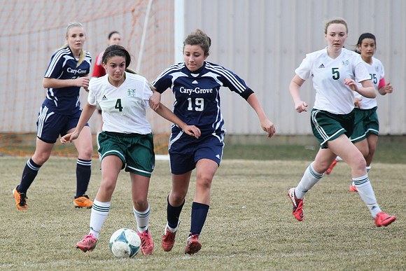 Boylan Girls JV Soccer vs Cary-Grove 4-5-2013-0821