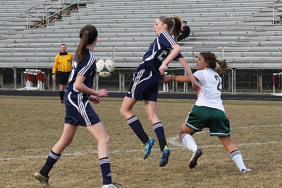 Boylan Girls JV Soccer vs Cary-Grove 4-5-2013-0830