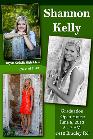 Shannon Kelly Senior Invite 6
