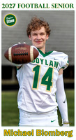 Boylan Football Senior Banner 2027 Michael Blomberg