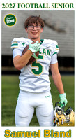 Boylan Football Senior Banner 2027 Samuel Bland