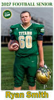 Boylan Football Senior Banner 2027 Ryan Smith
