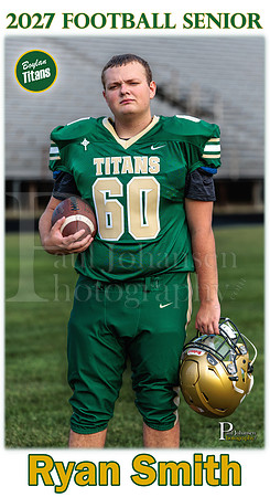 Boylan Football Senior Banner 2027 Ryan Smith