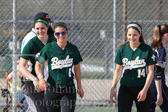 Boylan Girls Varsity Softball vs Guilford 5-1-2013-4882