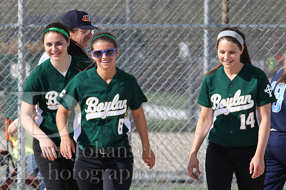 Boylan Girls Varsity Softball vs Guilford 5-1-2013-4883