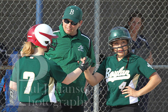 Boylan Girls Varsity Softball vs Guilford 5-1-2013-5118