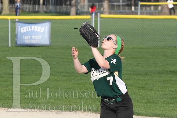 Boylan Girls Varsity Softball vs Guilford 5-1-2013-5176