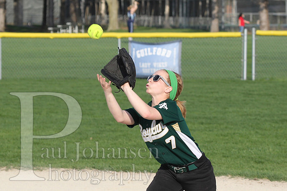 Boylan Girls Varsity Softball vs Guilford 5-1-2013-5180