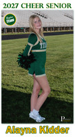 Boylan Cheer Senior Banner Fall 2026 Alayna Kidder